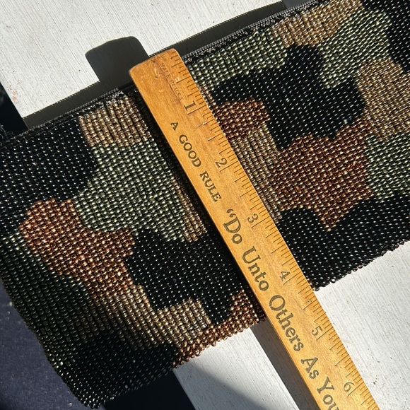 Vintage Beaded Camouflage HONKY TONK ANGEL Case - Picture 4 of 6